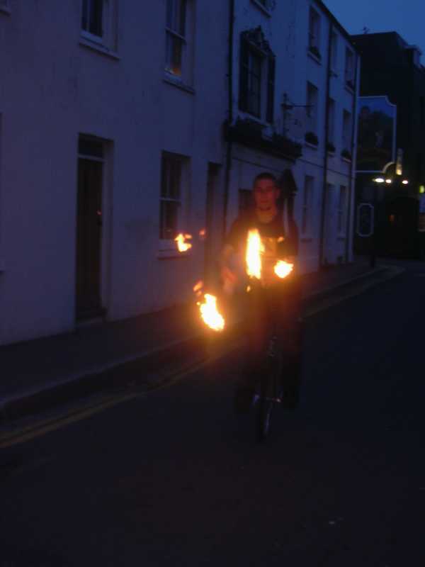 fire unicycle